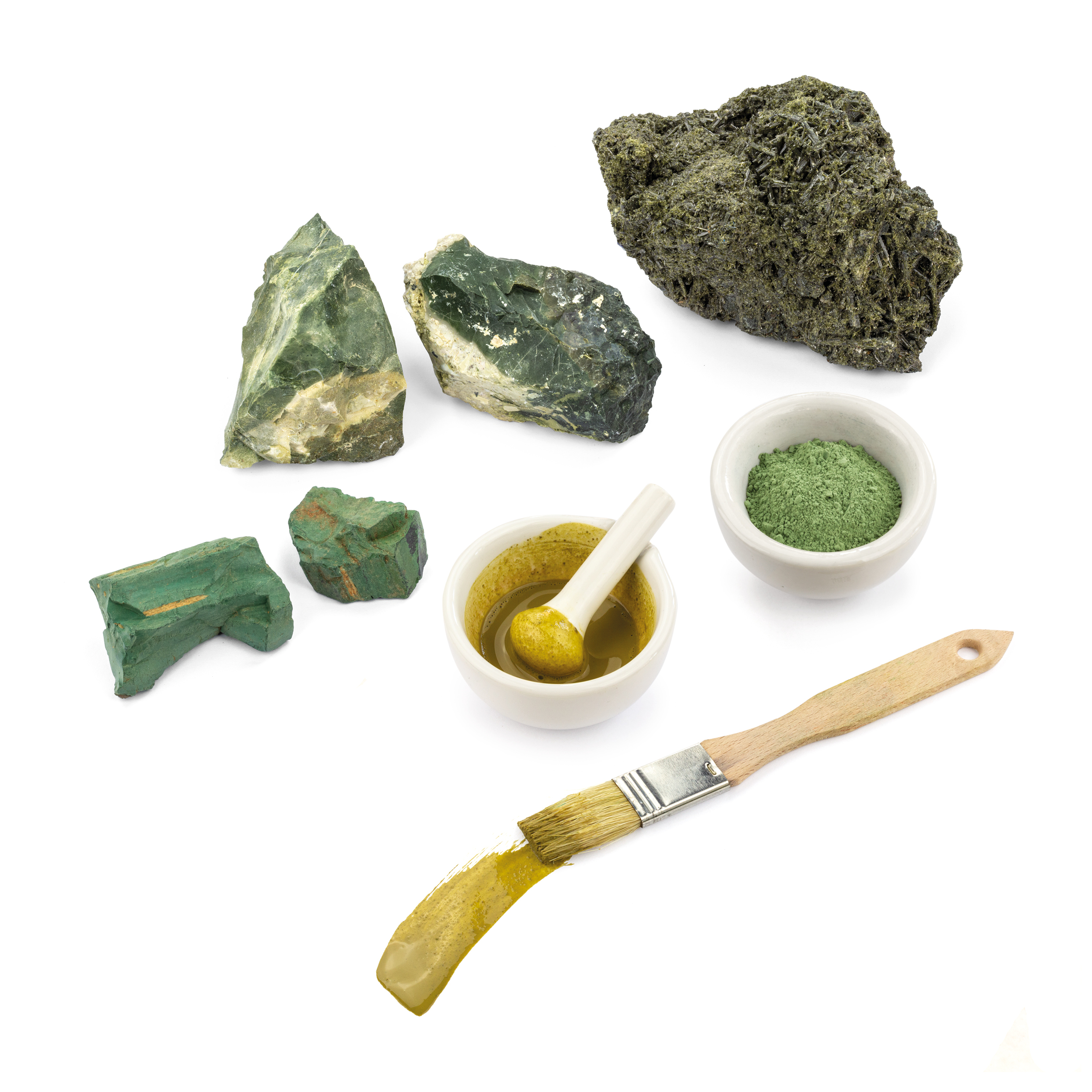 Working with Raw Materials & Making Paint from Pigments -  - 
